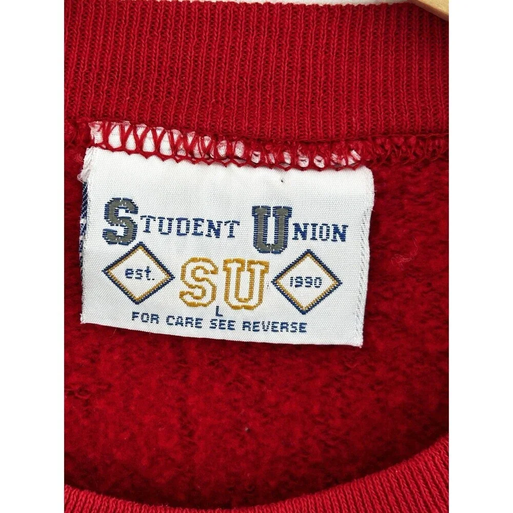 Vintage The Ohio State University Sweatshirt Student Union Size Large Buckeyes